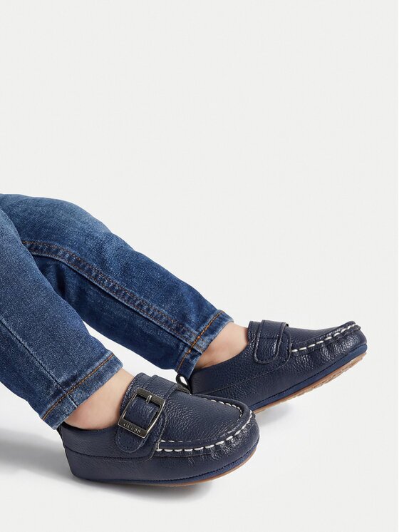 GUESS Мокасини CEO-CM250728-9 Тъмносин