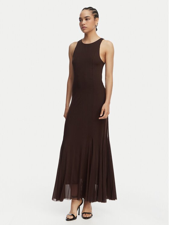 GUESS Официална рокля W6GK13 K2943 Slim Fit
