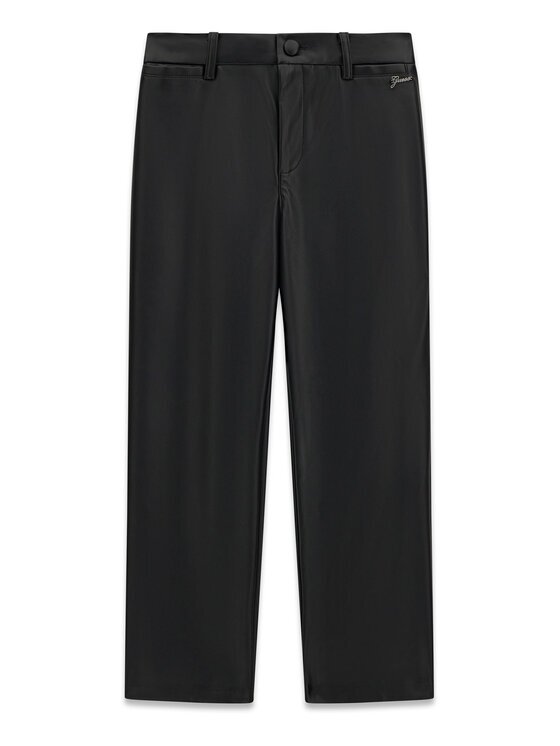 GUESS Панталони от имитация на кожа J6BB11 W3916 Regular Fit