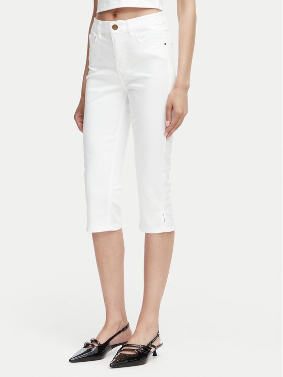 GUESS Панталони тип капри W6YB40 W5139 Slim Fit