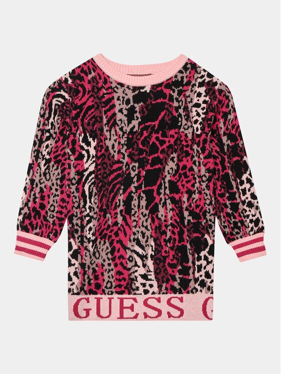 GUESS Плетена рокля K3BK04 Z3AH0 Regular Fit