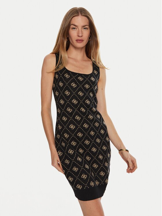 GUESS Плетена рокля Sarah W4BK98 Z3JD2 Slim Fit