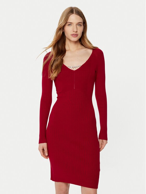 GUESS Плетена рокля W5RK07 Z2YJ2 Regular Fit