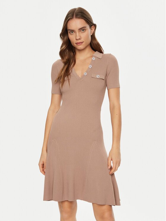 GUESS Плетена рокля W5RK18 Z2U00 Regular Fit