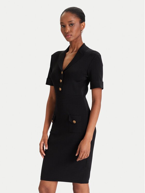 GUESS Плетена рокля W5YK29 Z0130 Slim Fit