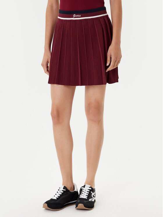 GUESS Плисирана пола V5BD02 Z1152 Regular Fit
