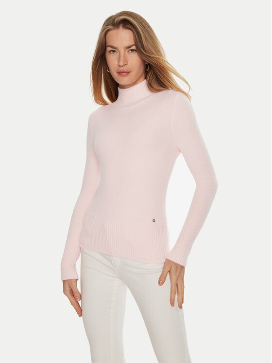GUESS Поло W2RR17 Z2YA0 Светлосиньо Slim Fit