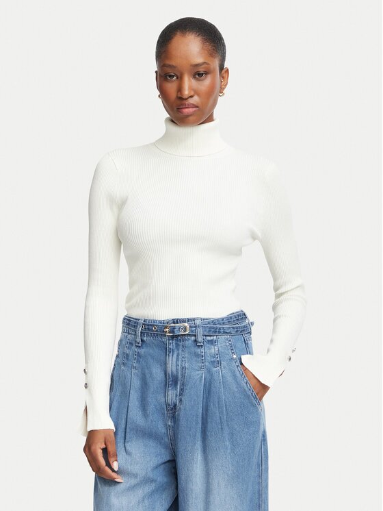 GUESS Поло W6BR29 Z1417 Кремав Slim Fit