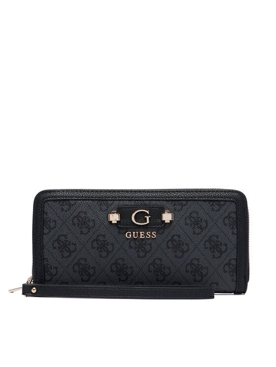 GUESS Портфейл Lindsey Slg SWSG97 49146 Тъмносив