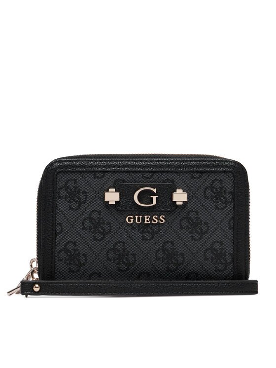GUESS Портфейл Lindsey Slg SWSG97 49164 Тъмносив