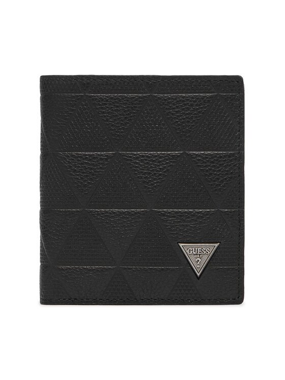GUESS Портфейл SMTOTE LEA22 Черен