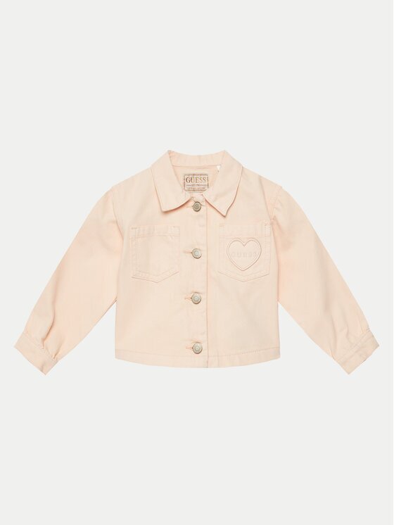 GUESS Преходно яке K5GL01 WH6L0 Regular Fit