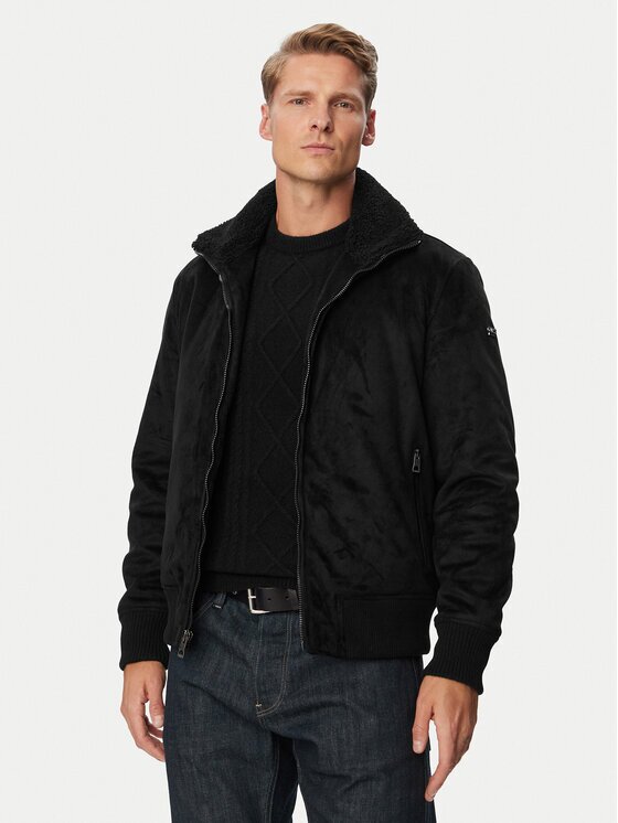 GUESS Изкуствен кожух M6BL41 K6733 Regular Fit