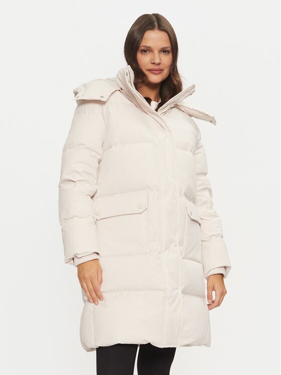 GUESS Пухено яке Beliksa W4BL0B WGJR2 Regular Fit