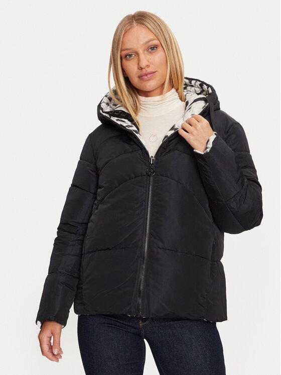 GUESS Пухено яке Emelie W4BL38 WGK12 Regular Fit