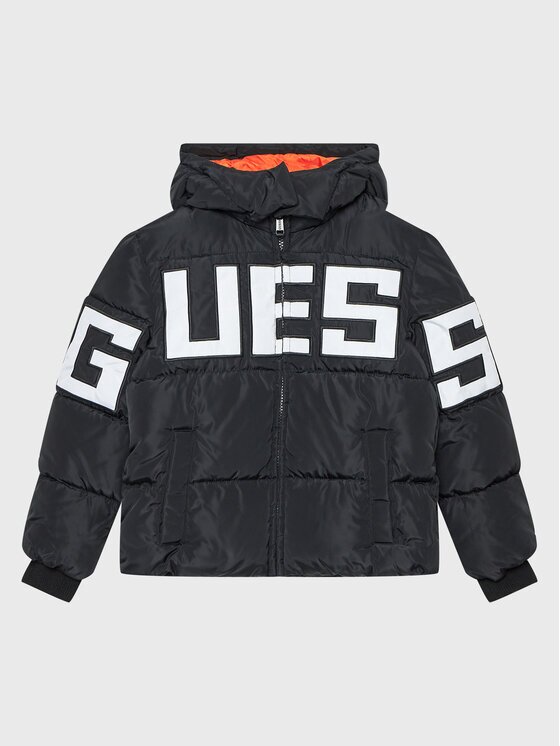 GUESS Пухено яке L4BL04 WB240 Regular Fit