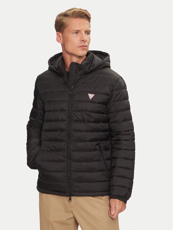 GUESS Пухено яке M4YL99 WG922 Regular Fit