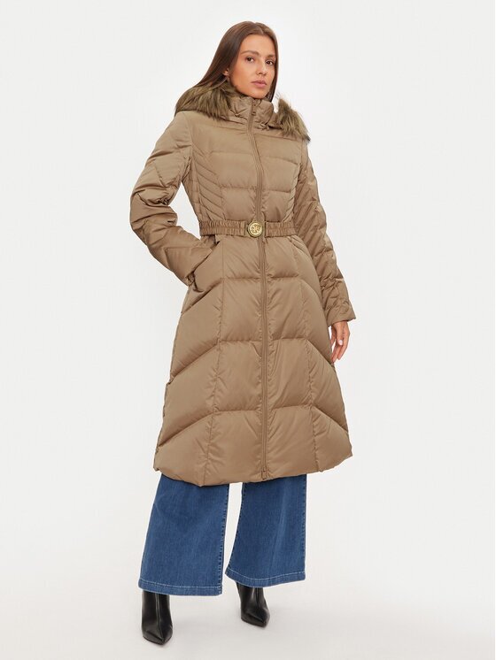 GUESS Пухено яке New Olga W4BL41 WEX52 Regular Fit