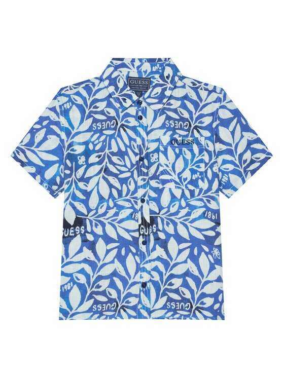GUESS Риза L6GH01 WFBT0 Relaxed Fit
