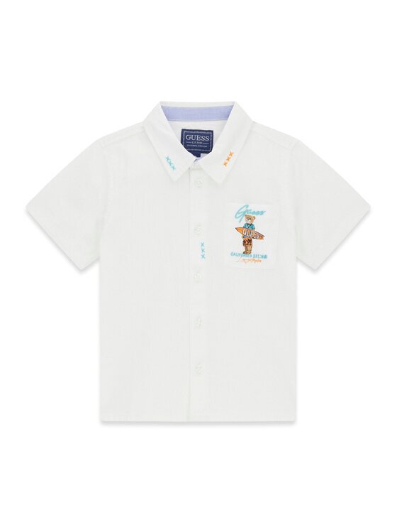 GUESS Риза N6GH04 WBHQ1 Regular Fit