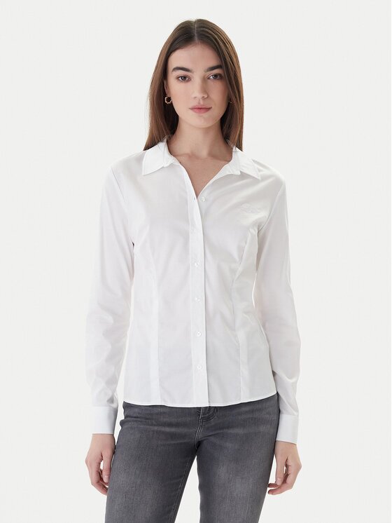 GUESS Риза W2YH41 WAF10 Slim Fit