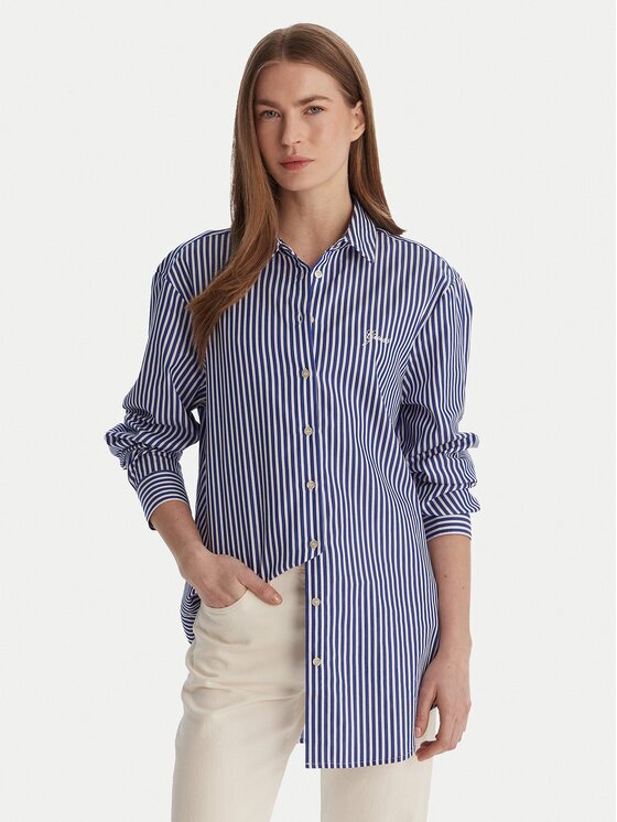 GUESS Риза W6GH39 W1849 Relaxed Fit