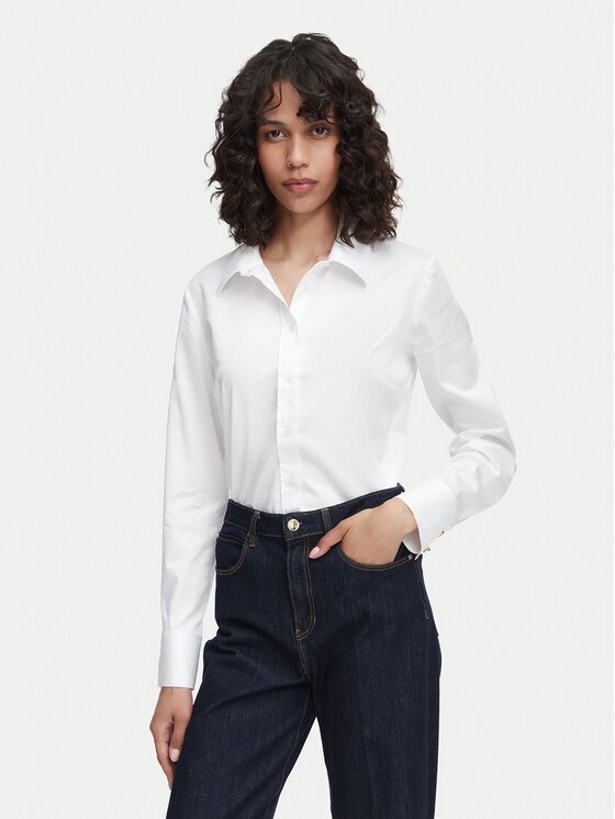 GUESS Риза W6YH10 W2752 Slim Fit