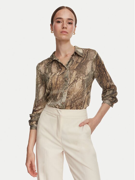GUESS Риза W6YH68 W3212 Regular Fit