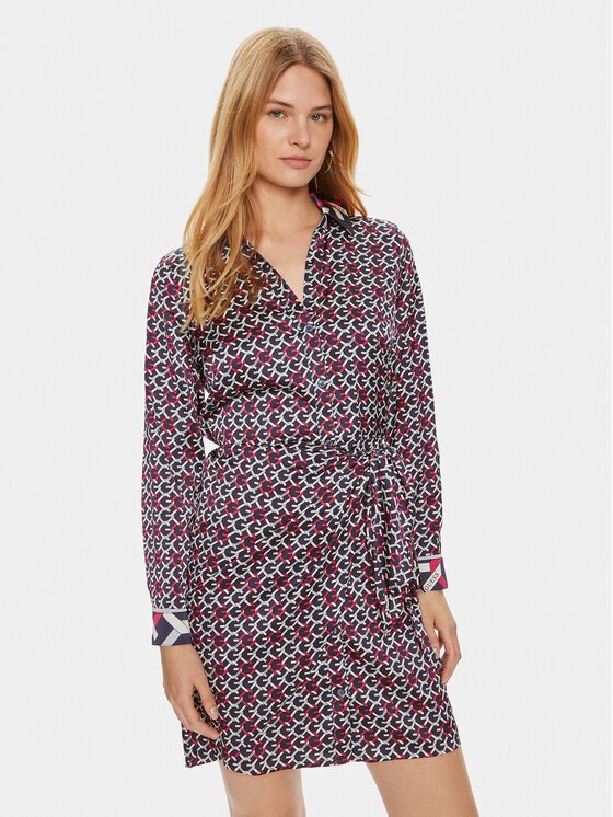 GUESS Рокля тип риза Alya W4YK35 WF1T2 Regular Fit