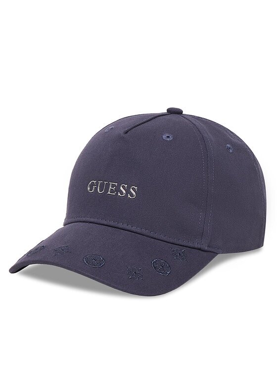 GUESS Шапка с козирка V5YZ01 WFKN0 Тъмносин
