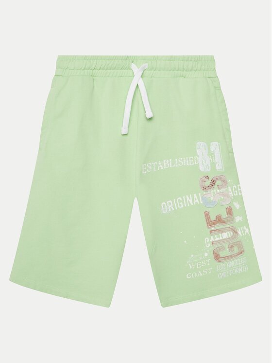 GUESS Шорти от плат L5GD06 KA6R4 Regular Fit