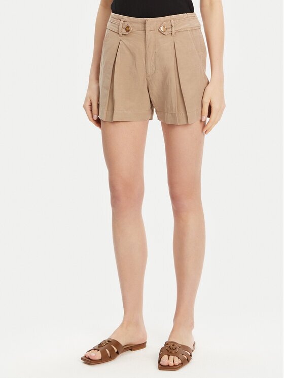 GUESS Шорти от плат W5GD1J WG8N0 Relaxed Fit