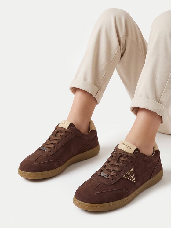 GUESS Сникърси CEO-BI12-3210-02(CH) Кафяв