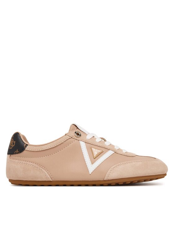 GUESS Сникърси FLTREL LEA12 Бежов