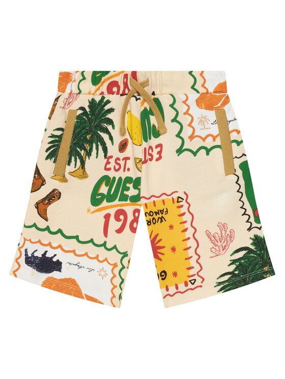 GUESS Спортни шорти L6GD09 KA6R4 Regular Fit