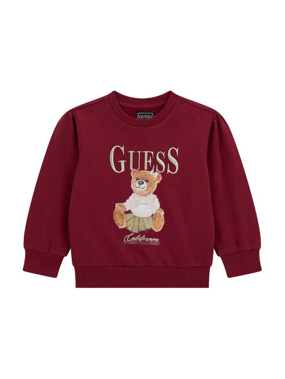 GUESS Суитшърт K5BQ00 KAX74 Екрю Regular Fit