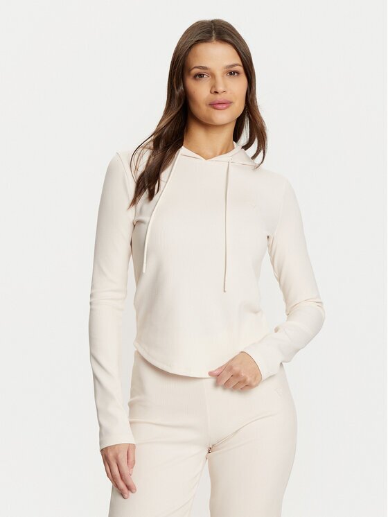 GUESS Суитшърт V5RQ06 KCLH0 Екрю Regular Fit