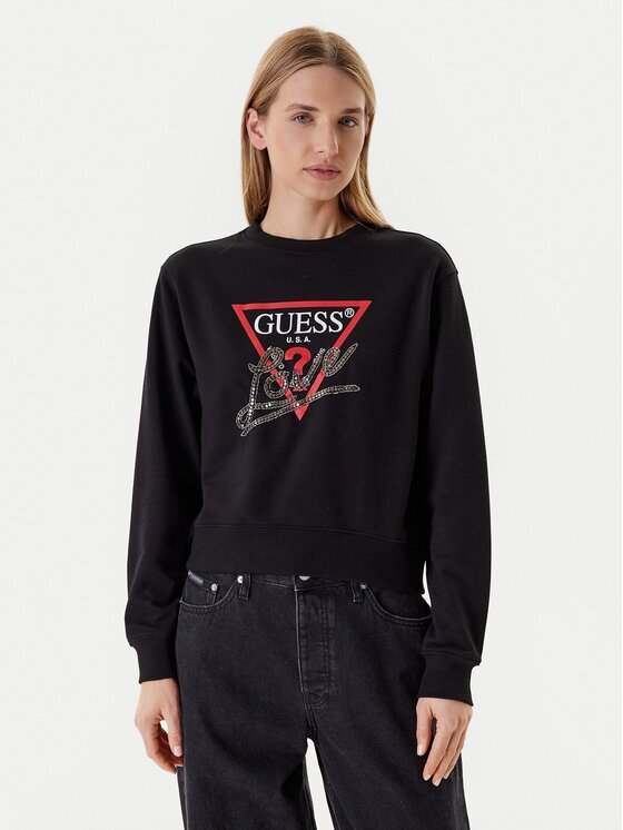 GUESS Суитшърт W5YQ06 KB681 Regular Fit