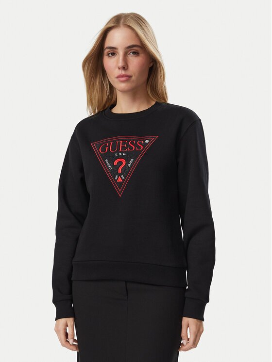 GUESS Суитшърт W6BQ16 K6064 Regular Fit