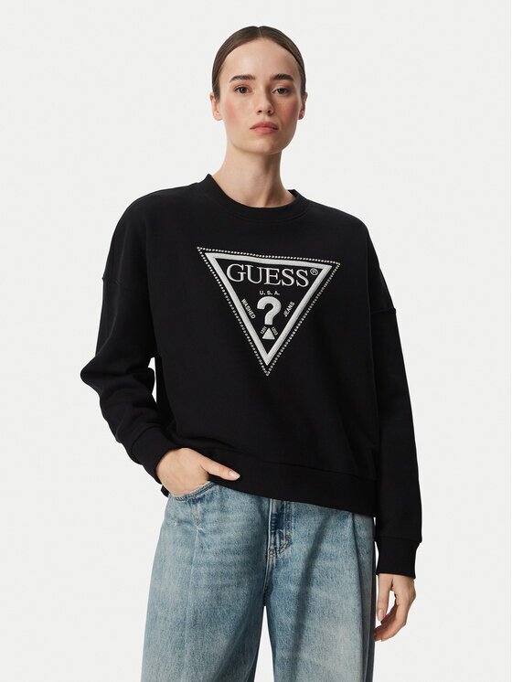 GUESS Суитшърт W6YQ14 K4352 Relaxed Fit