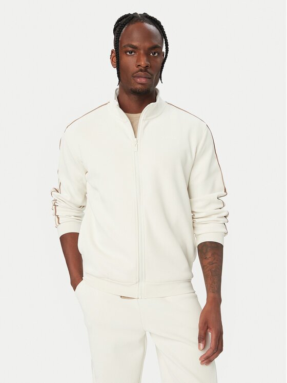 GUESS Суитшърт Z6YQ24 K5014 Кремав Regular Fit