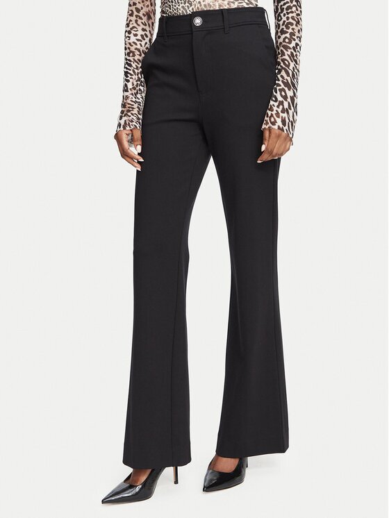GUESS Текстилни панталони W6BB25 K6213 Flared Leg