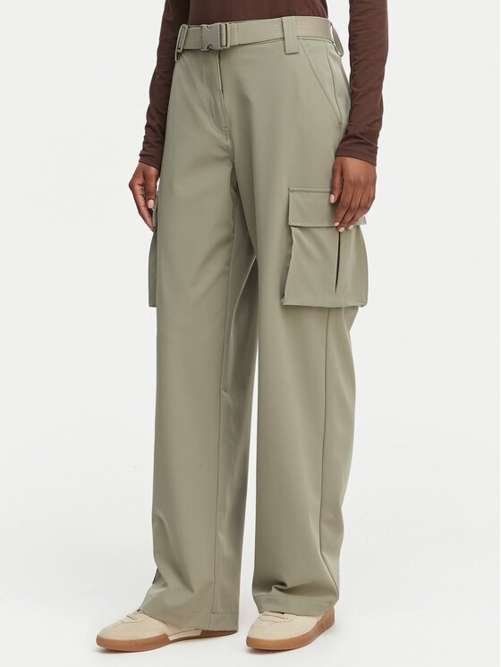 GUESS Текстилни панталони W6GB01 W1416 Regular Fit