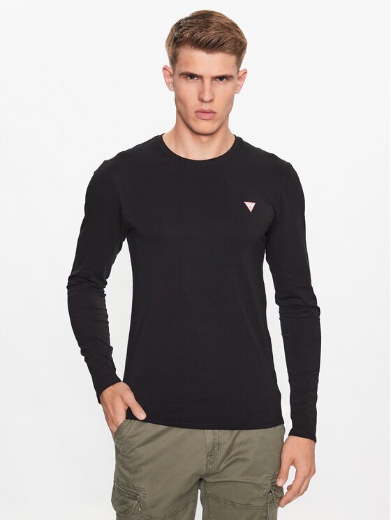 GUESS Тениска с дълъг ръкав M2YI28 J1314 Slim Fit