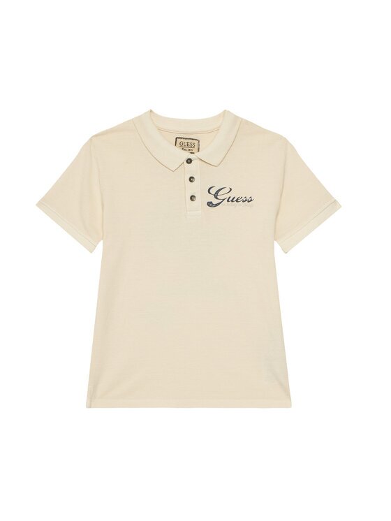 GUESS Тениска с яка и копчета L6GP01 K9WF4 Regular Fit