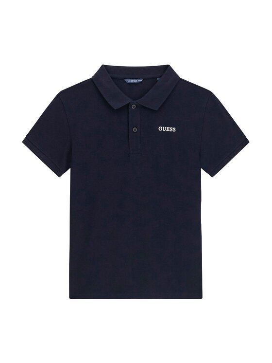 GUESS Тениска с яка и копчета L6YP04 K3999 Regular Fit