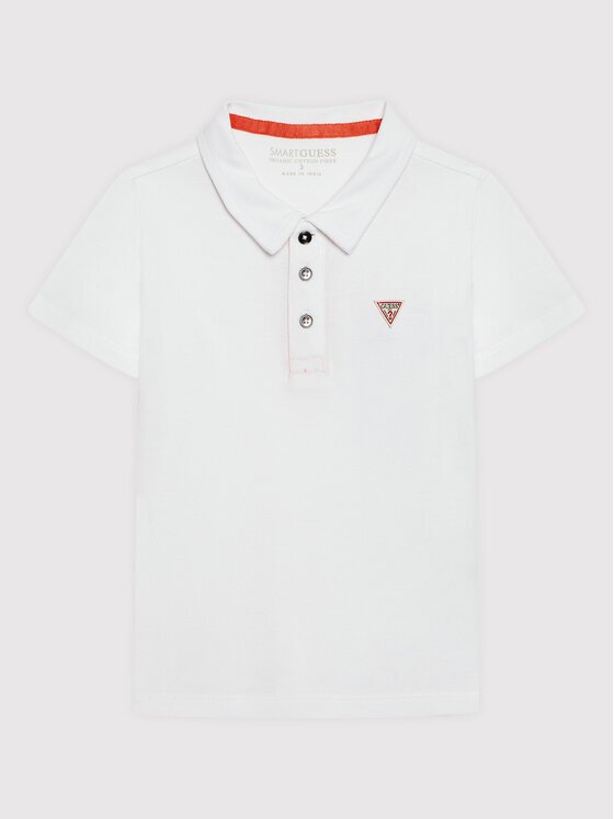 GUESS Тениска с яка и копчета N2GP03 KAPY0 Regular Fit