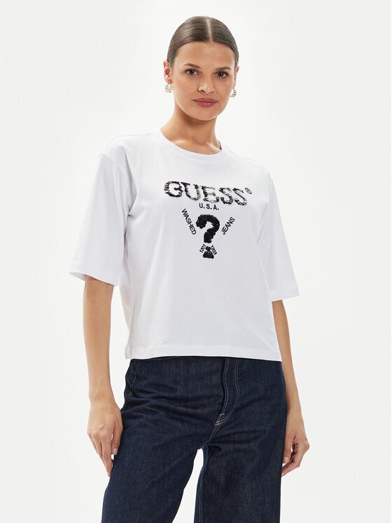 GUESS Тишърт V4YI06 I3Z14 Regular Fit