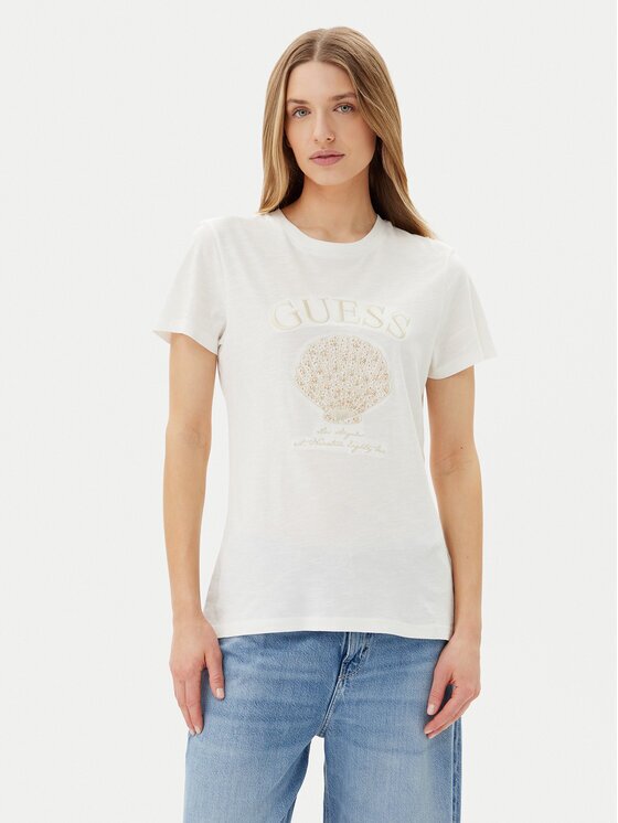 GUESS Тишърт E5GI03 K8G01 Regular Fit