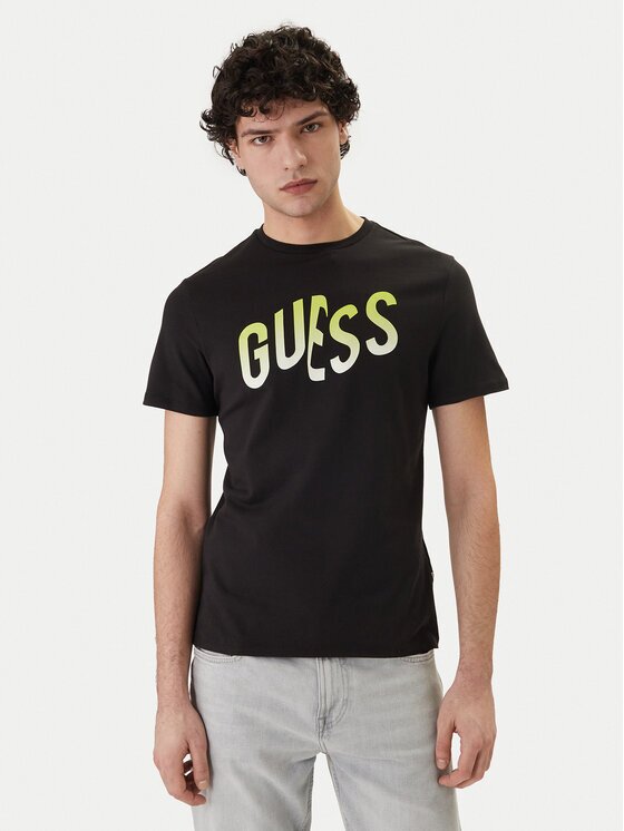 GUESS Тишърт F6GI02 J1314 Slim Fit